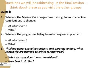 Maziwa Zaidi:Highlights:experiment to improve AR4D