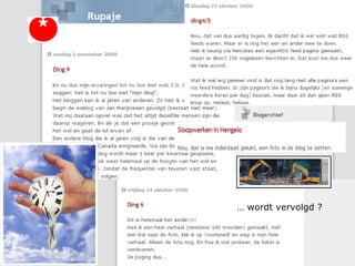 …  wordt vervolgd ? 