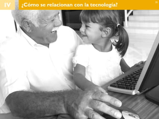 IV ¿Cómo se relacionan con la tecnología?
35
 
