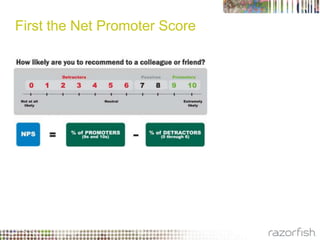First the Net Promoter Score<br />