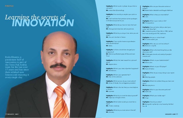 Highlights newsletter tetra pak arabia dec 2009