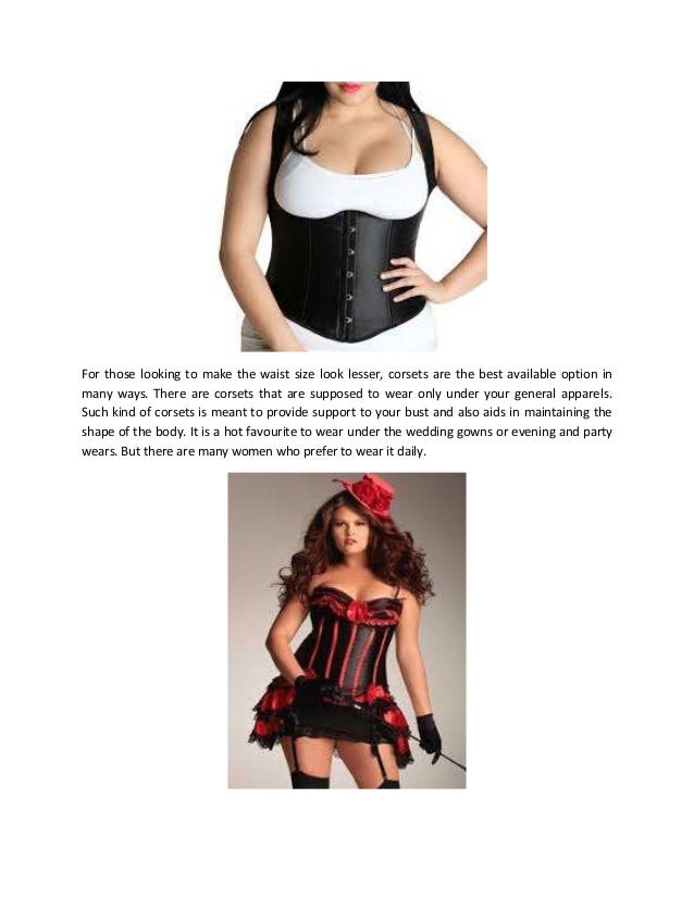 Highlight your curves with plus size corsets for women.