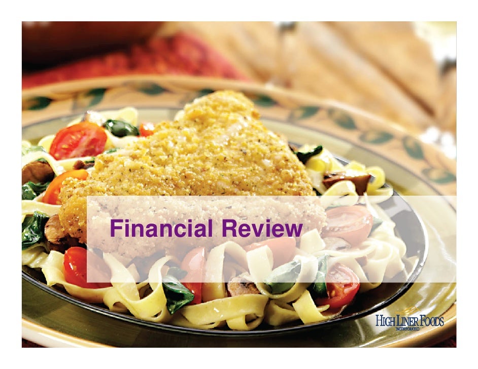 High Liner Foods October 2009 Investor Presentation