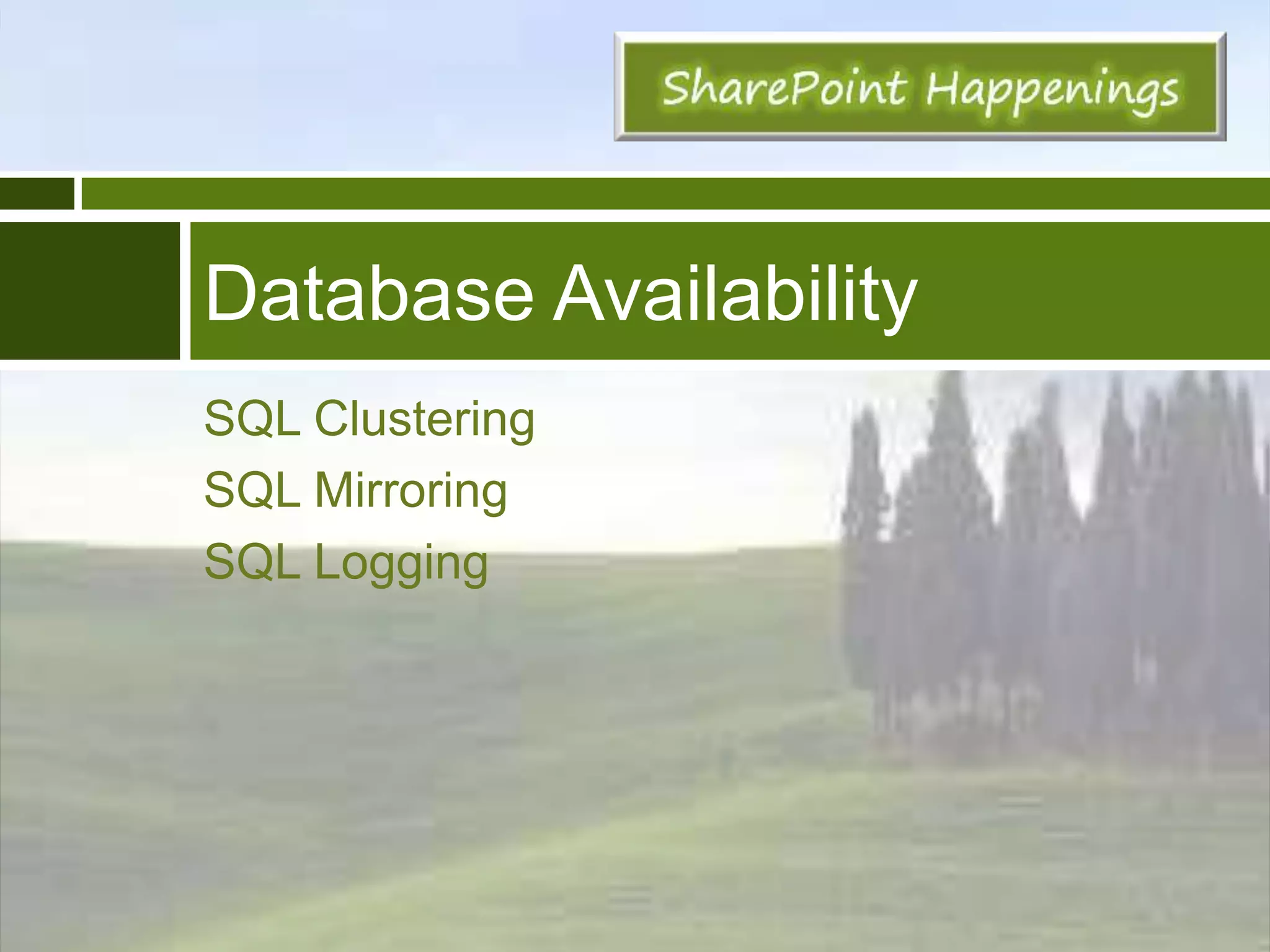 WorkflowWhere is workflow processed?WFE if <= threshold (default is 15 WF across farm)Timer job > thresholdStart the OWSTimer service (every 5 minutes):Workflow timer batch size: default is 100Batch size is per content DBSharePoint FREEWAREwww.PhilWicklund.com SharePoint CONSULTINGwww.RBAconsulting.com