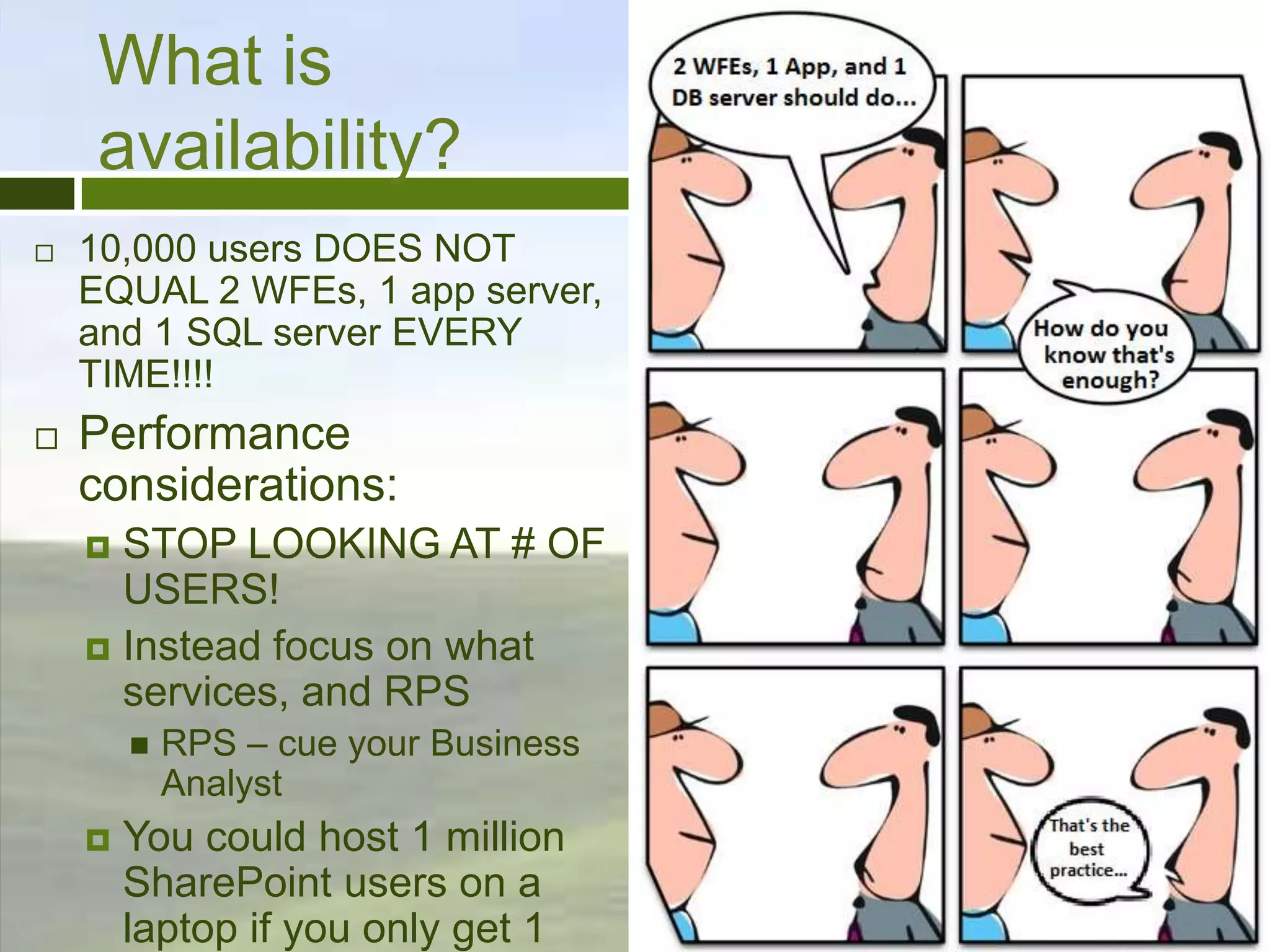 What is Availability?