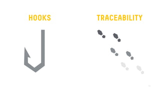 16
HOOKS TRACEABILITY
 