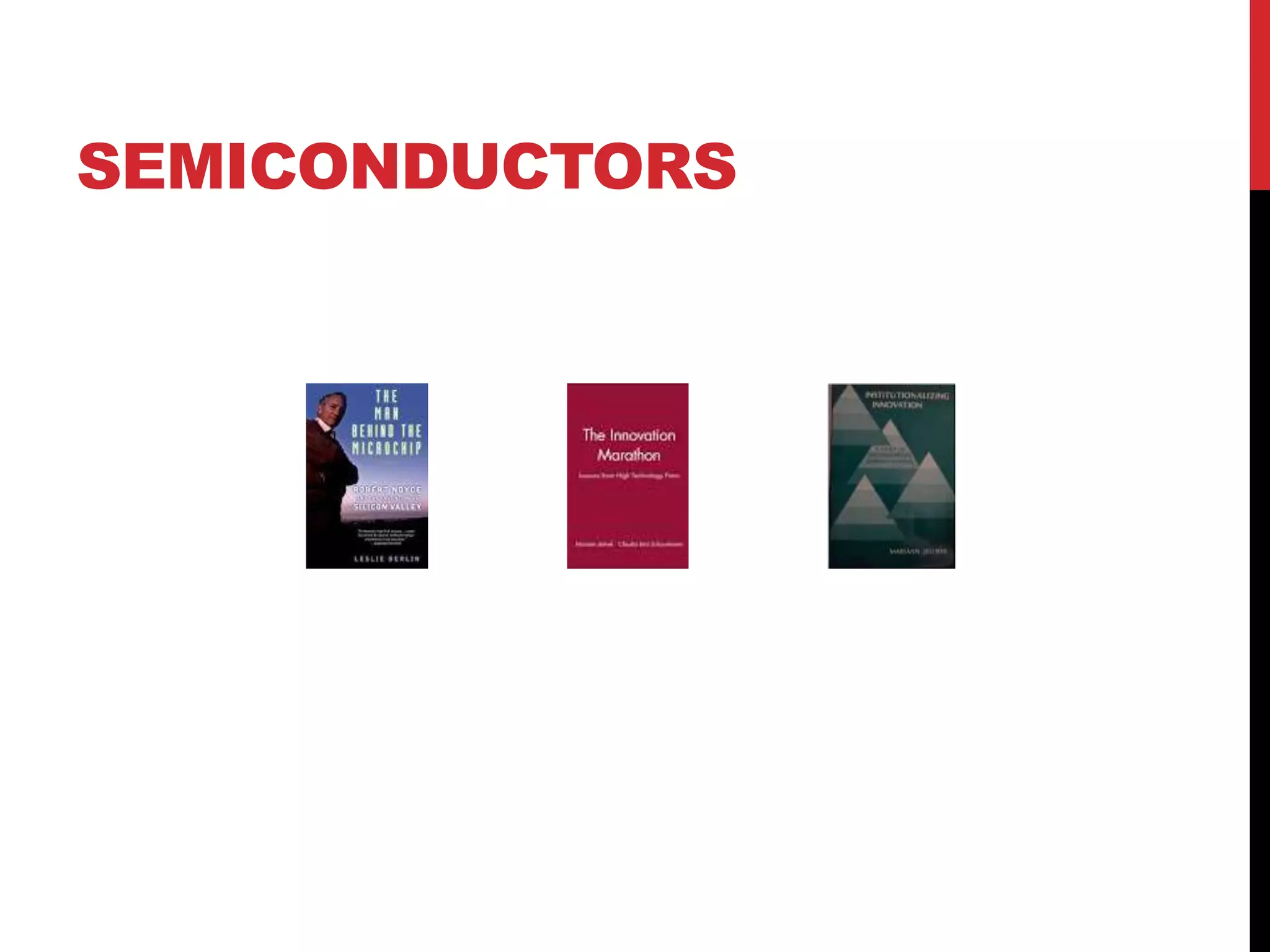 SEMICONDUCTORS
 