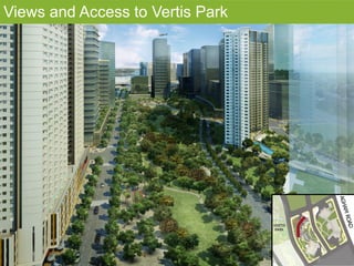 Views and Access to Vertis Park
 