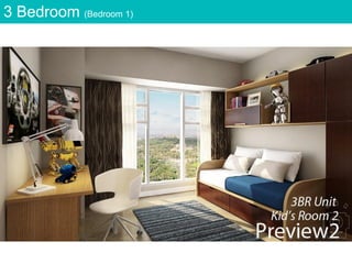 3 Bedroom (Bedroom 1)
 