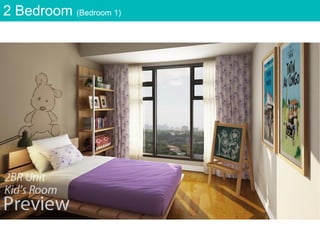 2 Bedroom (Bedroom 1)
 