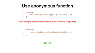 High performance in react native | PPT