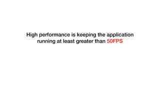 High performance in react native | PPT