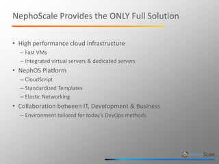 High Performance Cloud Computing | PPTX