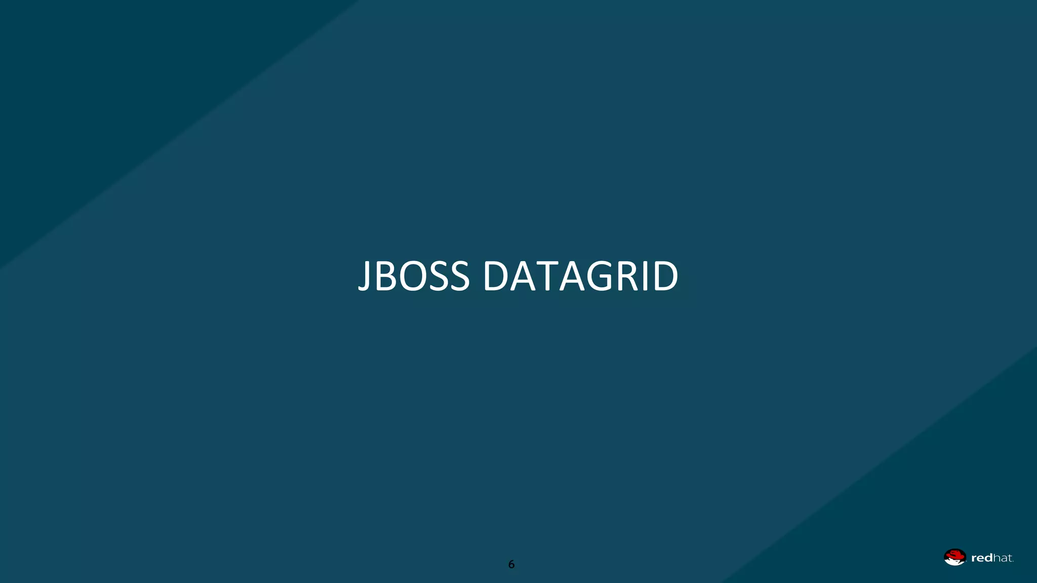 JBOSS DATAGRID
6