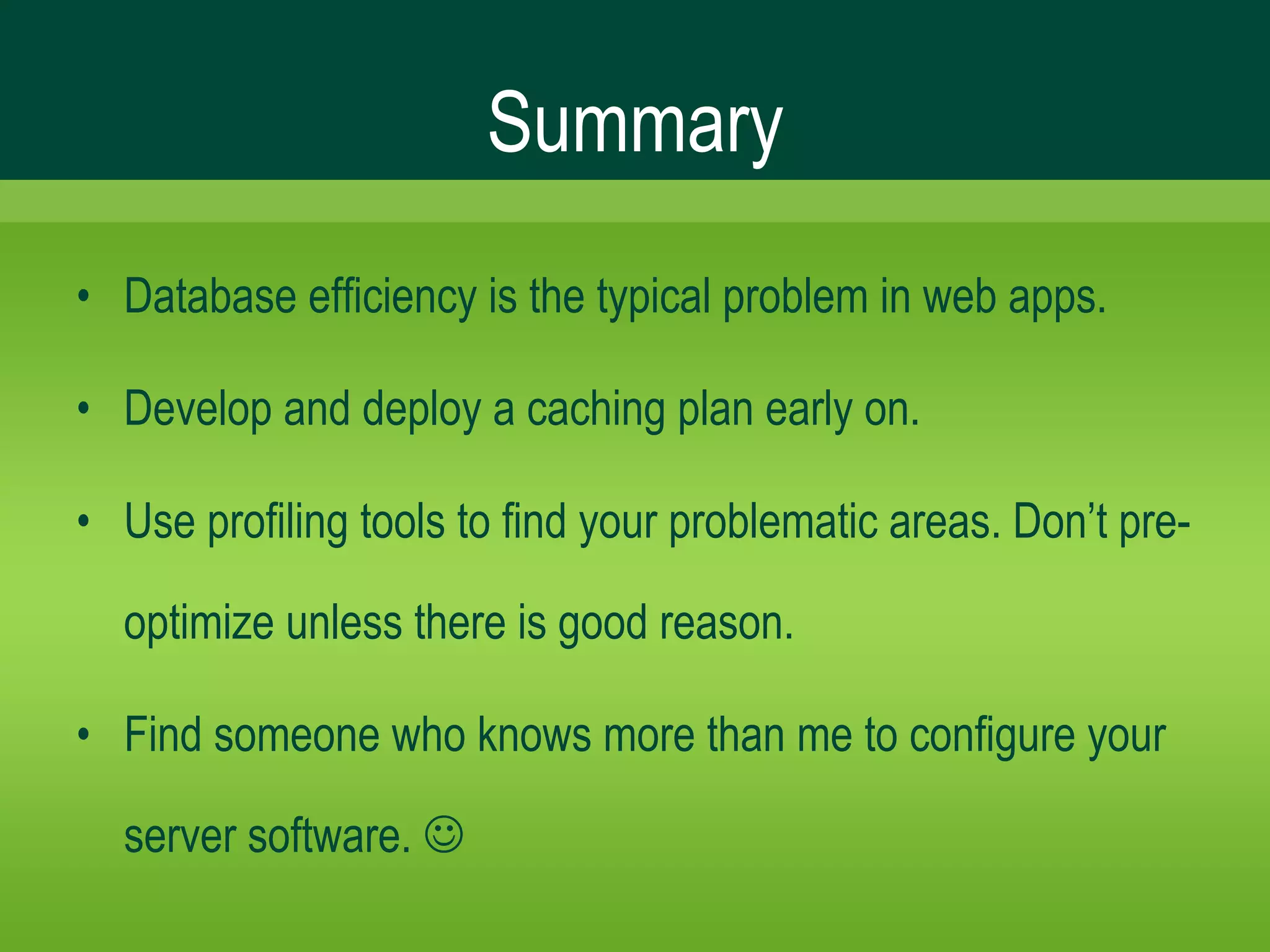 High Performance Django