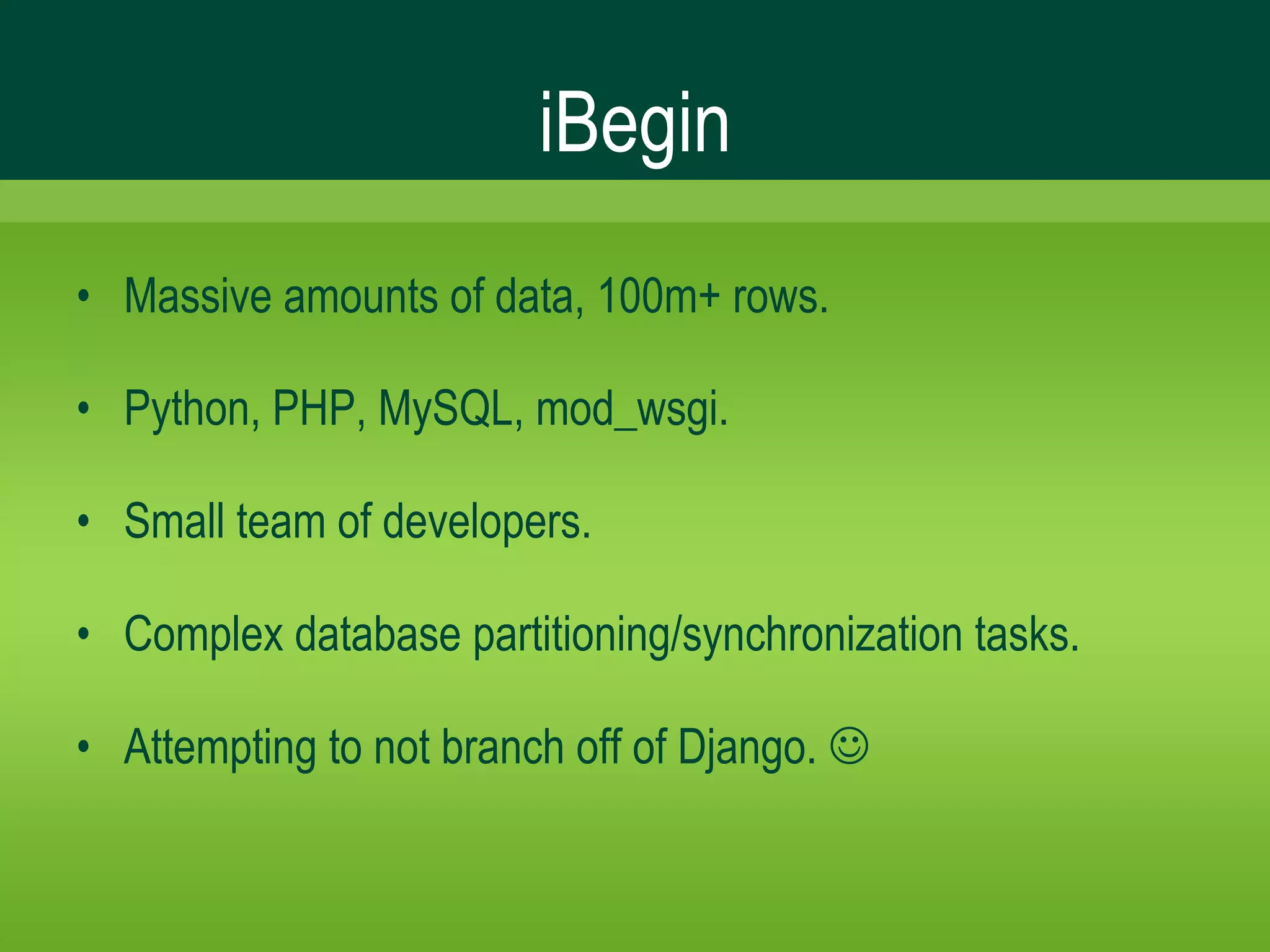 High Performance Django