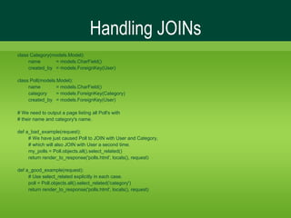 High Performance Django