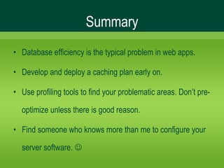 High Performance Django