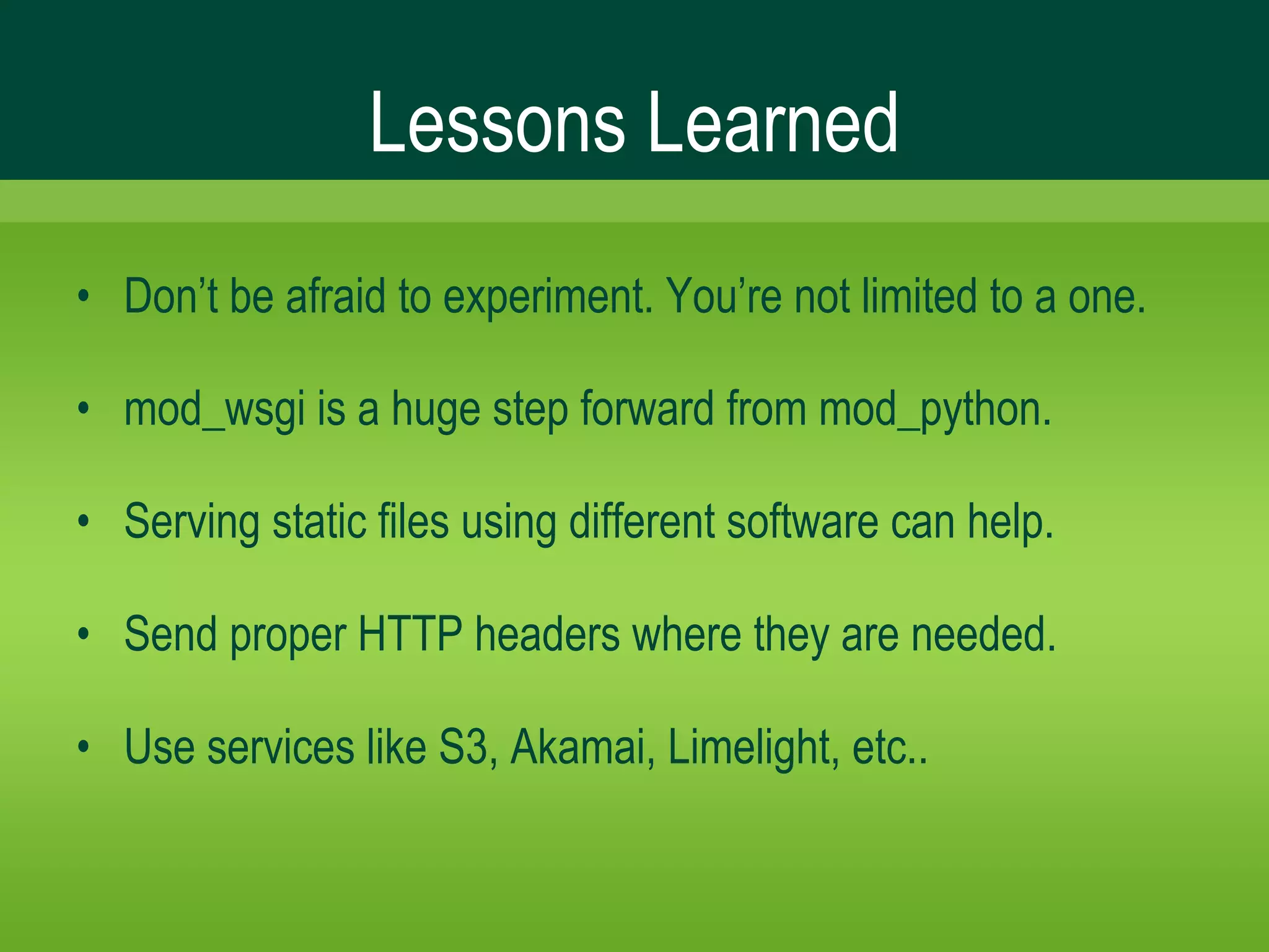 High Performance Django 1