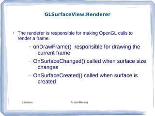 Android High performance in GPU using opengles and renderscript Slide 13