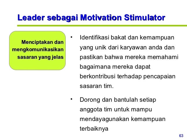 High performance leadership