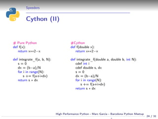 High Performance Python - Marc Garcia | PDF