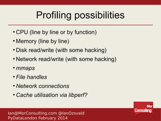 The High Performance Python Landscape by Ian Ozsvald | PPT