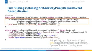 High performance Serverless Java on AWS-We Are Developers 2025 | PDF