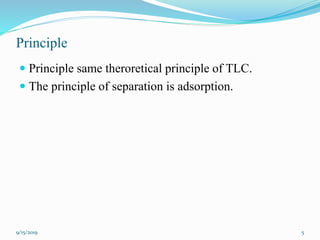High performance thin layer chromatography | PPTX