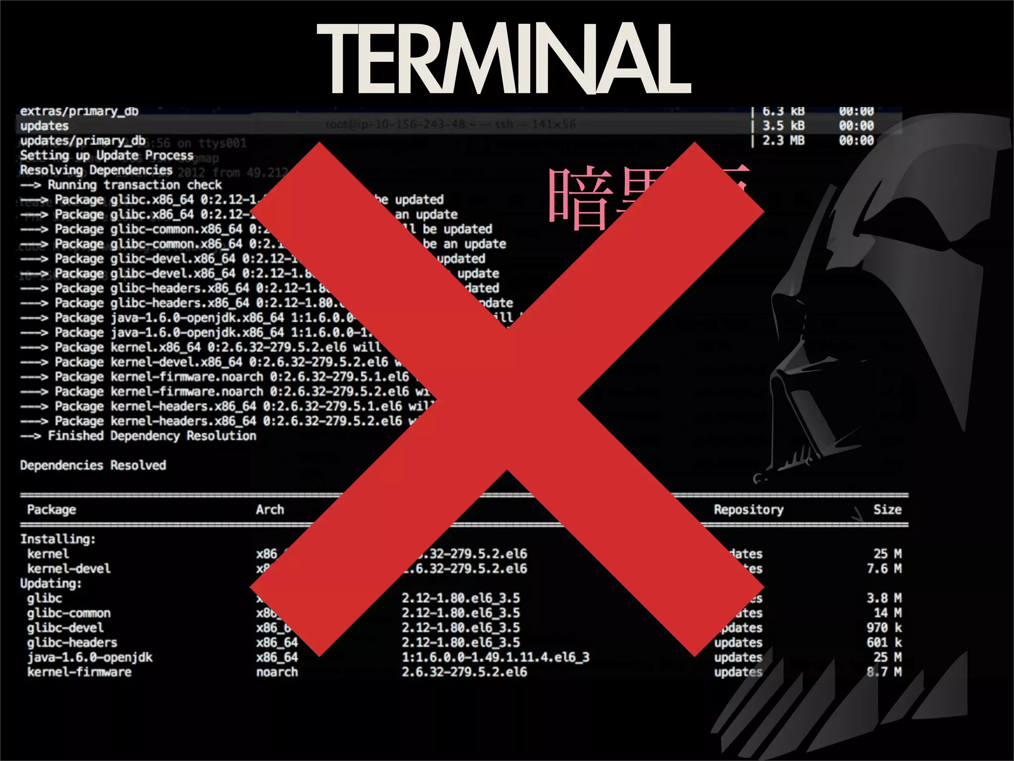 TERMINAL
暗黒面