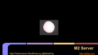 M2 Server
High Performance WordPress by @MikelKing http://jafdip.com
 