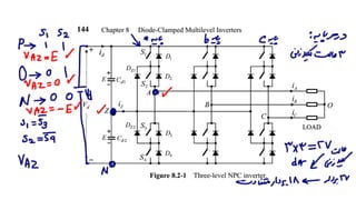 High Power converters (Diode clamped multilevel inverters_chapter 8) | PPTX