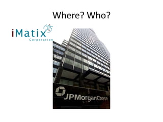 Open Standards to the Rescue!AMQPSTOMPXMPPJSON-RPCFor this presentation I’ll mostly cover AMQP, but delve a little into STOMP