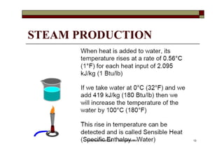 STEAM PRODUCTION
13VANITA N THAKKAR BIT, VARNAMA
 