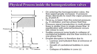 Physical Process inside the homogenization valves
 