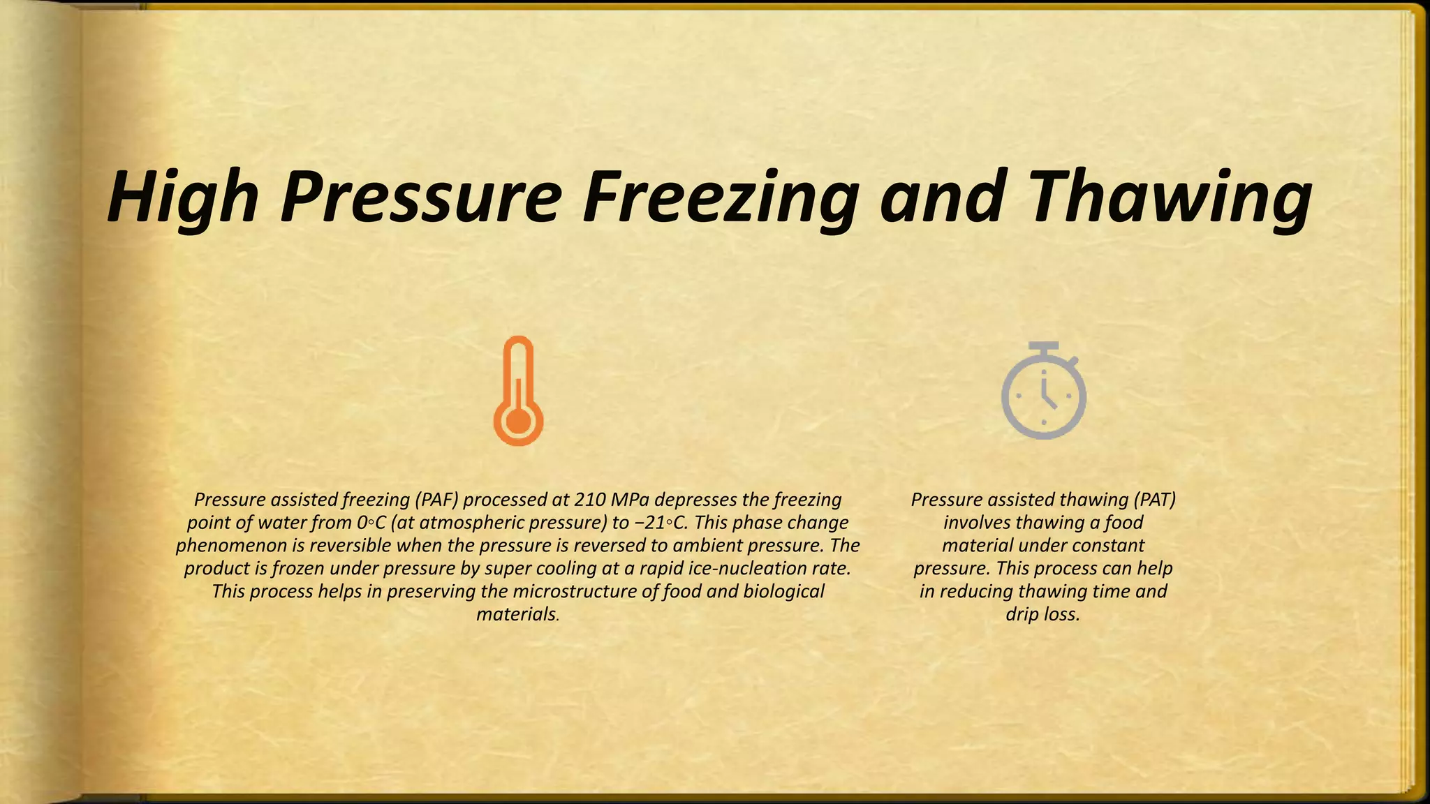 High pressure process by daniel arieff, muhammad nabil, muhammad hazim ...