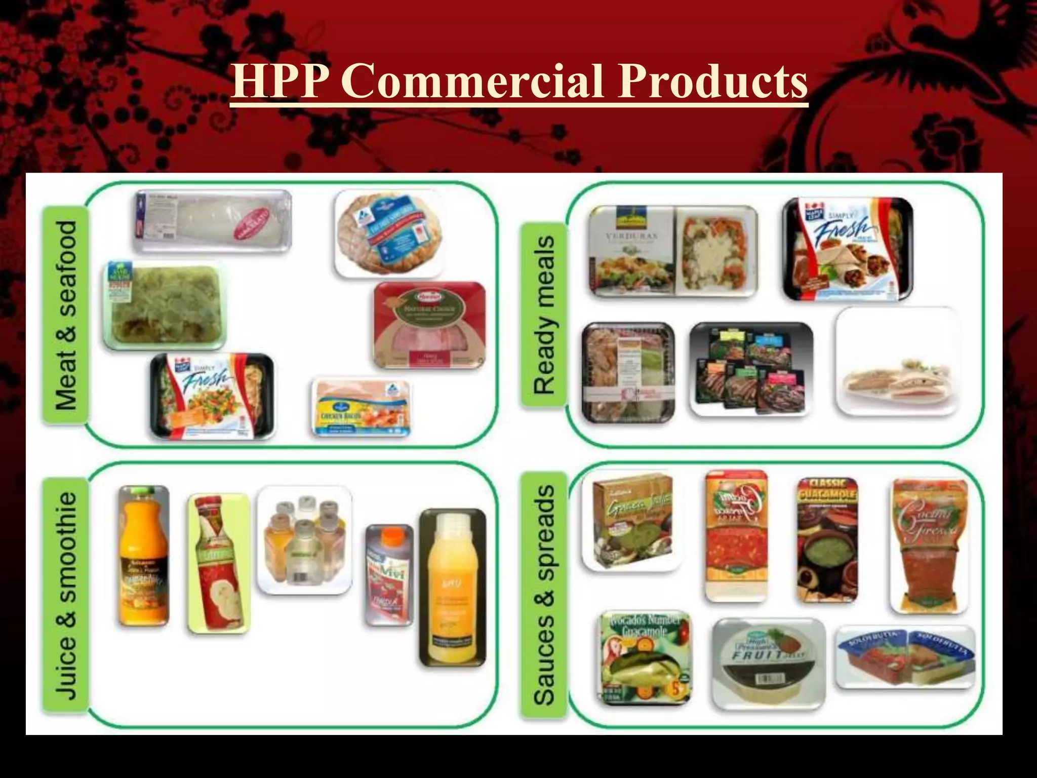 HPP Commercial Products
 