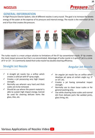 High pressure water jet cleaner-PressureJet