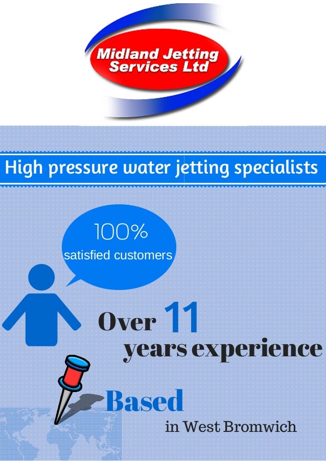 High pressure water jetting specialists