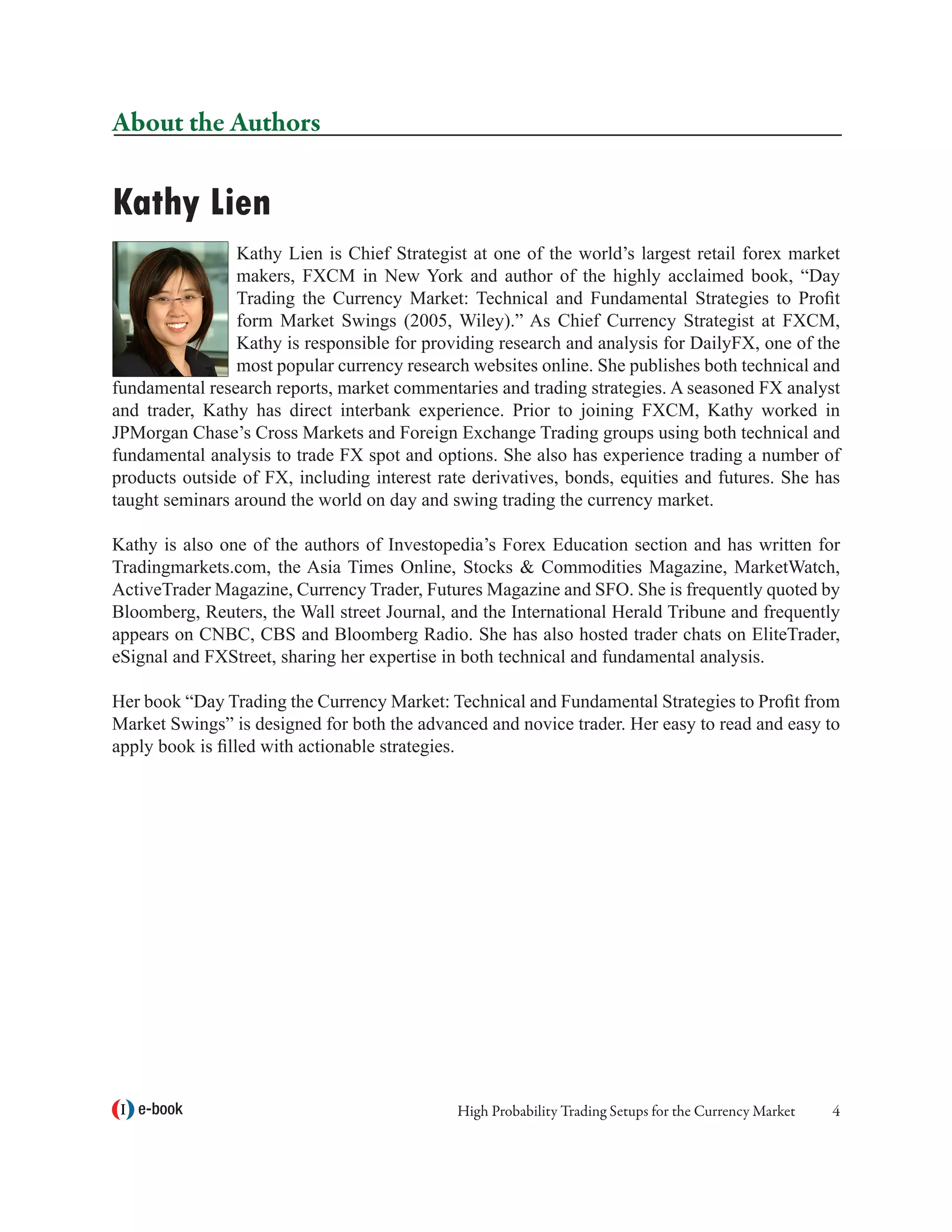 High Probability Trading Setups Pdf