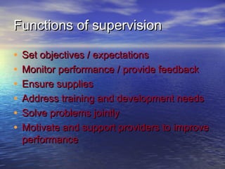 High quality of supervision and evaluation | PPT