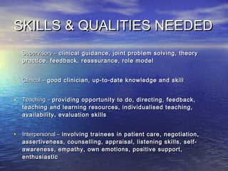 High quality of supervision and evaluation | PPT