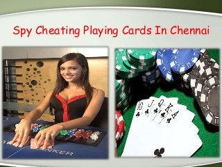 Spy Cheating Playing Cards In Chennai
 