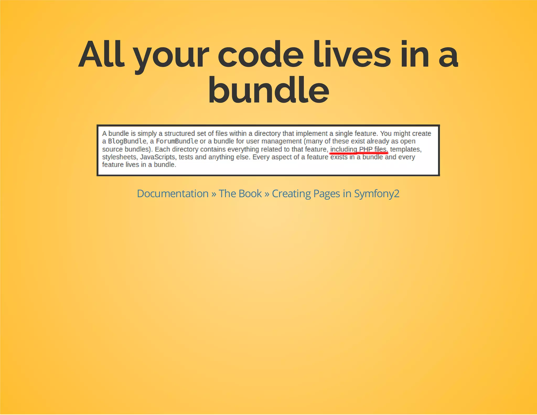 I think your code is more important than the framework,
which should be considered an implementation detail.
 