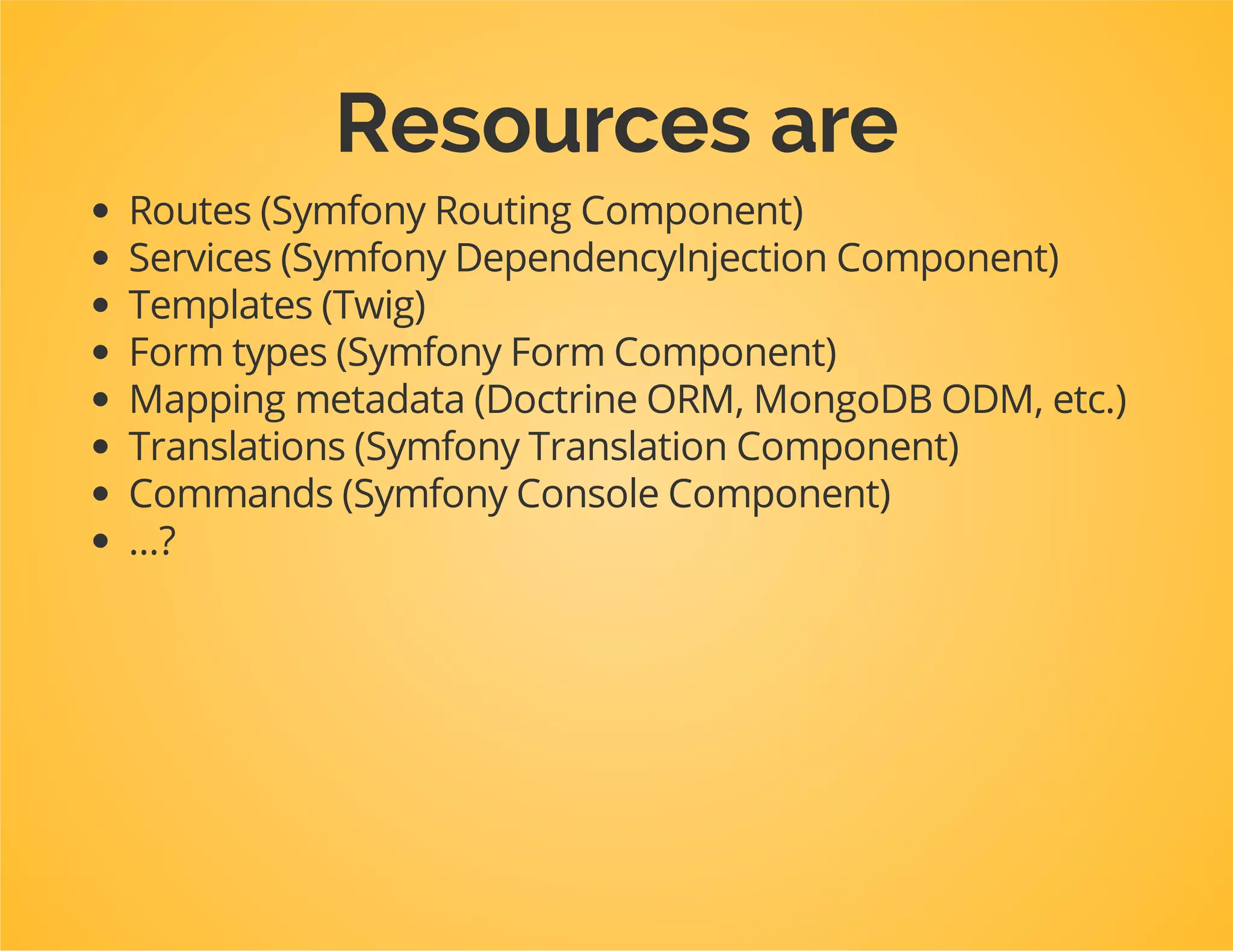A "Symfony application"
meaning:
A project that depends on the Symfony FrameworkBundle.
 
