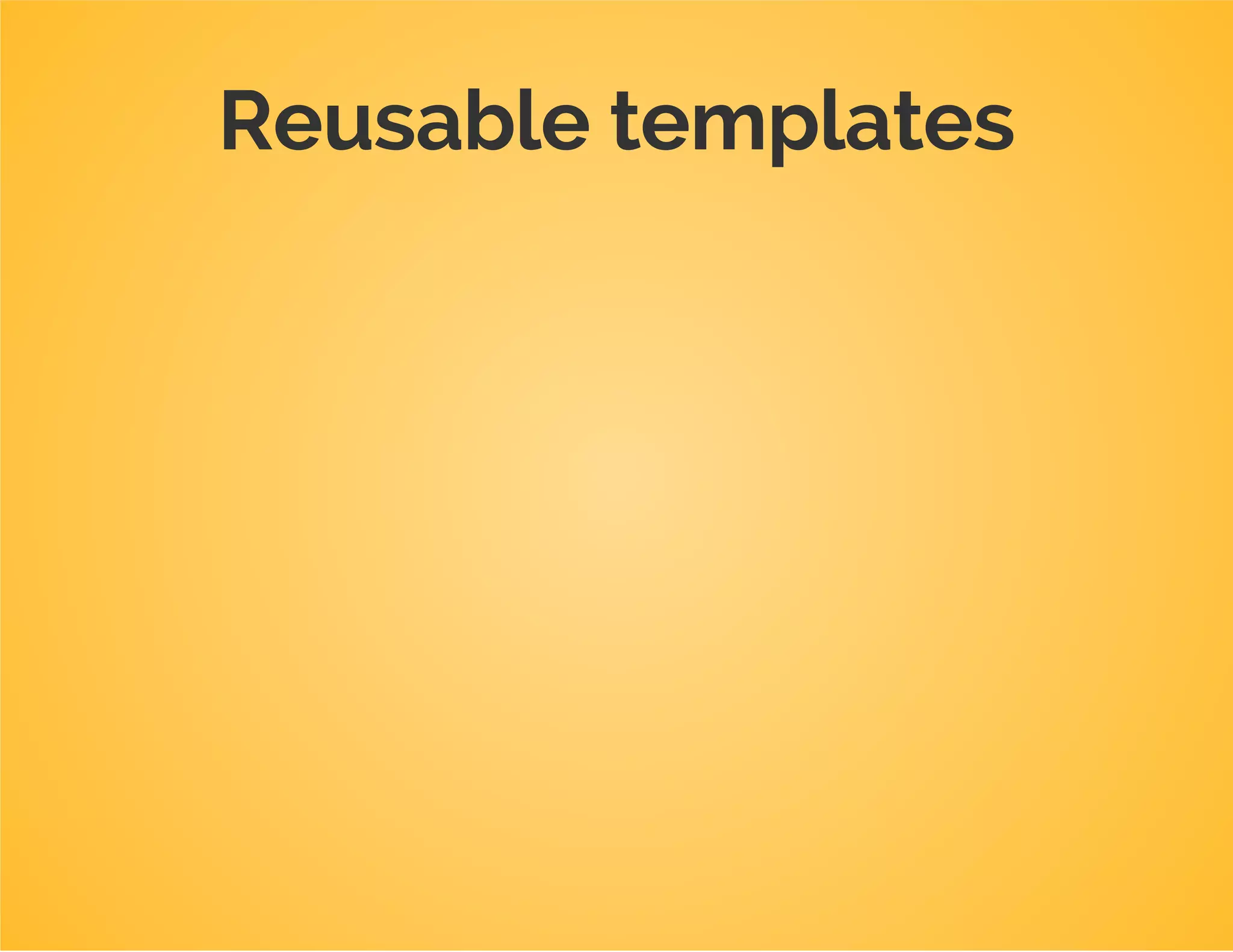 What do we have now?
 