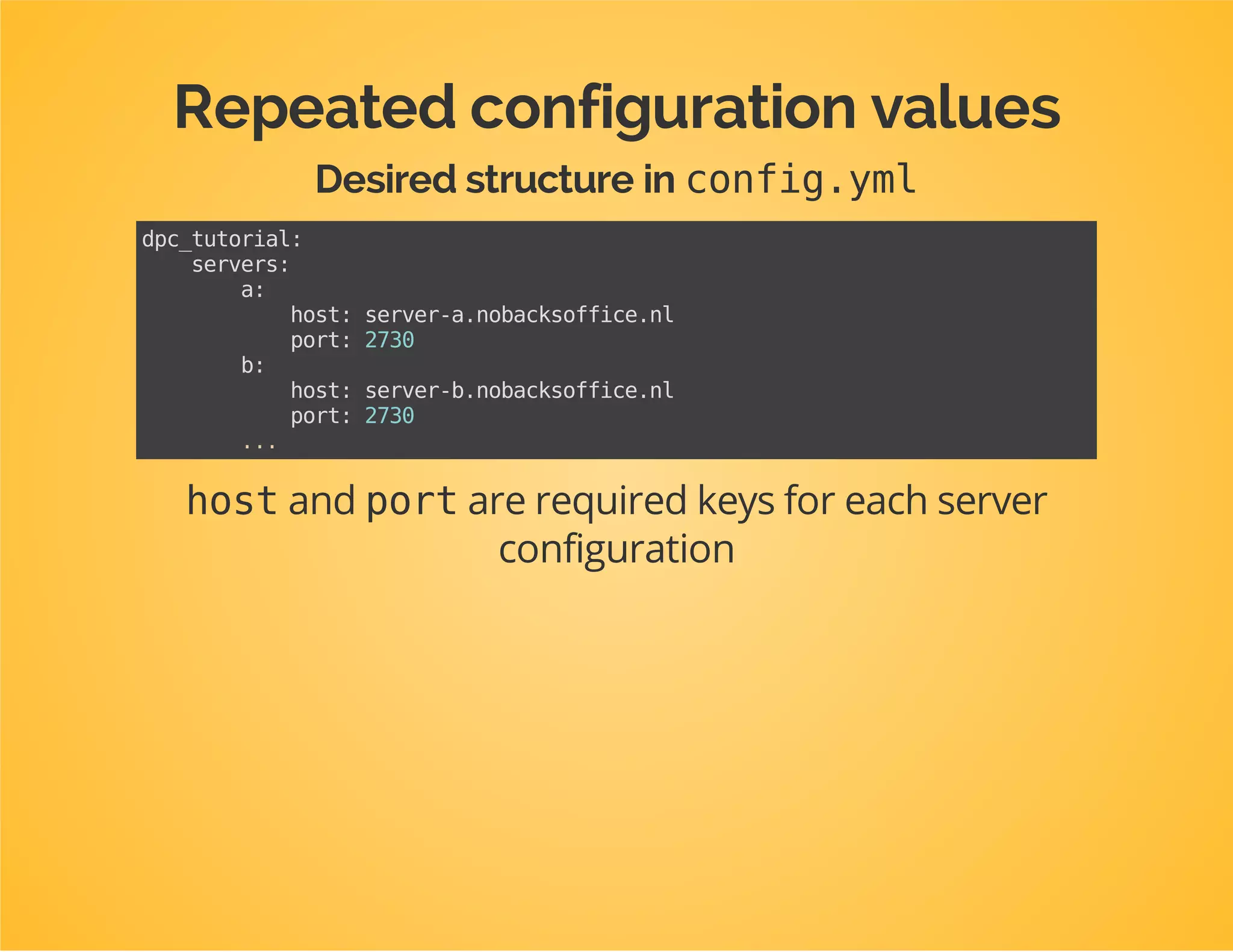 Trial and error
You're done when the test passes!
 
