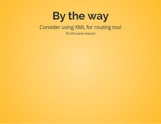 Don't forget to register the route
#inthebundle'srouting.ymlfile:
DpcTutorialBundle_Controllers:
resource:"@DpcTutorialBundle/Controller"
type:"annotation"
 