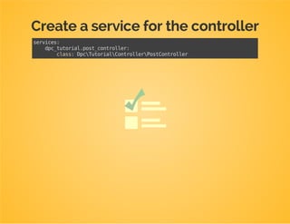 Remove parent Controllerclass
We are going to inject every dependency by hand instead of
relying on the service container.
 