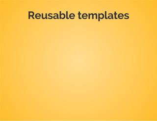 What do we have now?
 